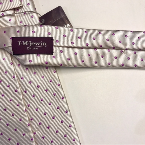 Nwt London TM Lewin 100% silk tie - Picture 2 of 8